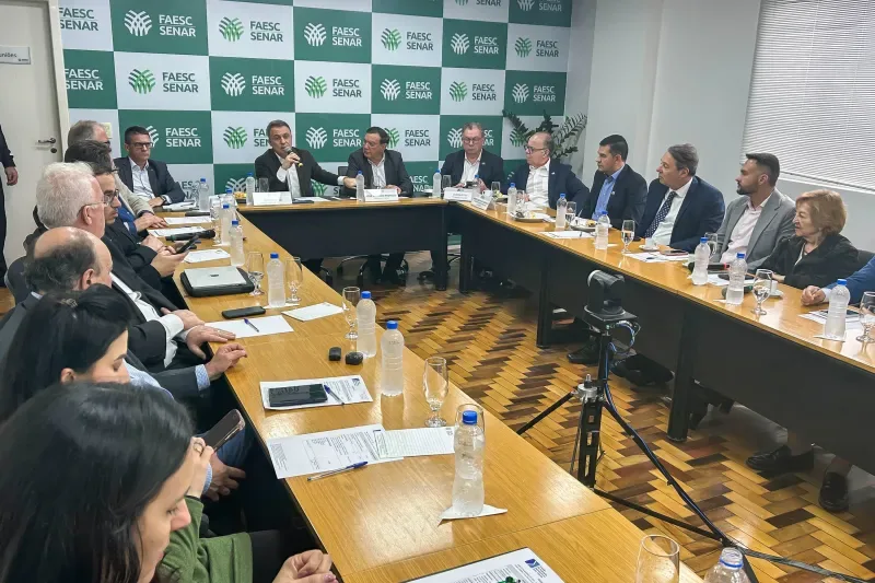 Reunião do conselho foi realizada na FAESC, em Florianópolis (foto: Dâmi Radin)