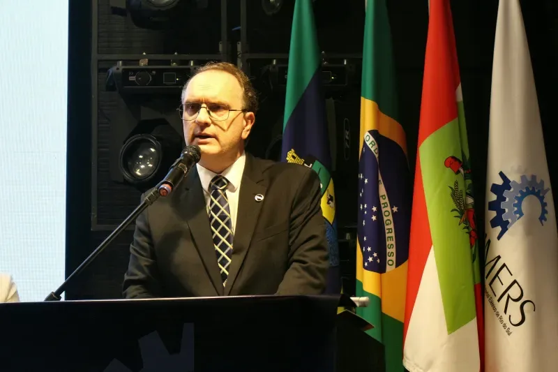 André Armin Odebrecht, primeiro vice-presidente da FIESC. Foto: Debora Claudio