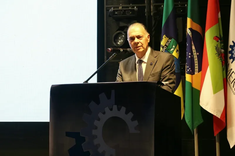 Gilberto Seleme, presidente da FIESC. Foto: Debora Claudio