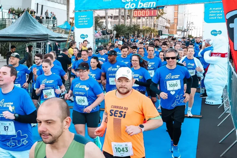 Corridas do Bem do SESI/SC mobilizam 2,3 mil catarinenses neste domingo (13)