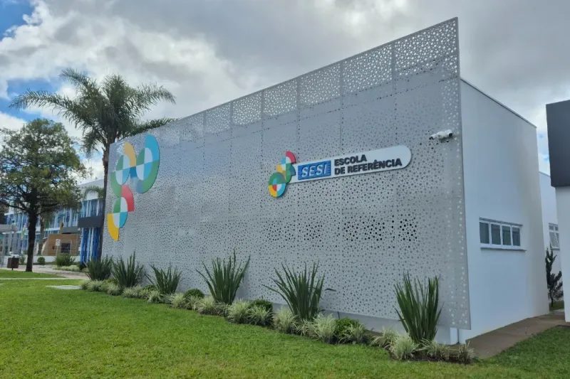 FIESC inaugura bloco de educação infantil na Escola SESI de Referência de Lages