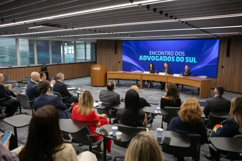 Encontro foi realizado na FIESC, em Florianópolis (foto: Filipe Scotti)