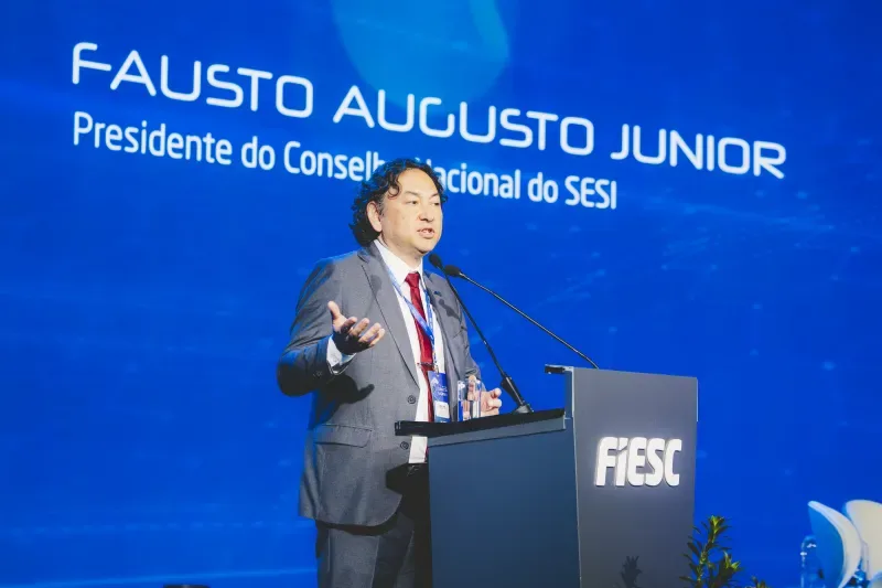 Fausto Augusto Junior, presidente do Conselho Nacional do SESI