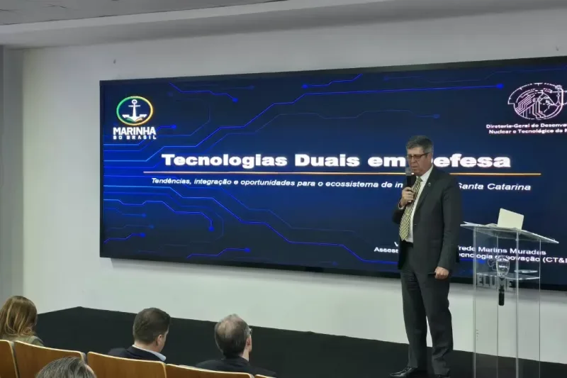 Marinha destaca potencial da indústria catarinense para atender demandas de defesa