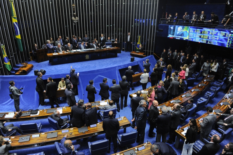 Texto foi aprovado no Senado na noite desta terça-feira (11) e agora segue para sanção presidencial (foto: Marcos Oliveira/Agência Senado)