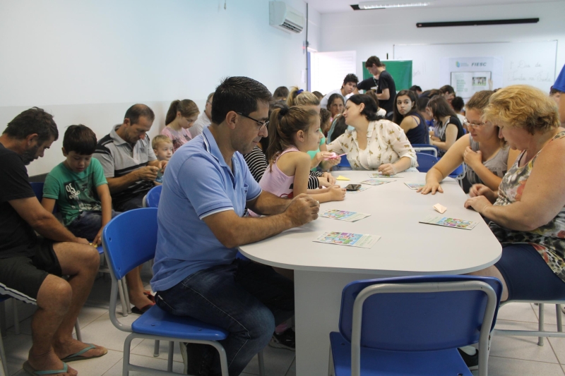 Dia da Família na Escola em 2016, na cidade de Rio do Sul. Foto: Débora Cláudio