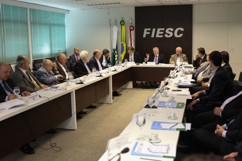 Reunião do Conselho Estratégico foi realizada nesta segunda-feira (3), em Florianópolis (foto: Filipe Scotti)