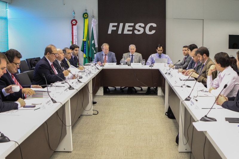 FIESC sediou reunião do Conselho Temático Permanente de Política Industrial e Desenvolvimento Tecnológico (foto: Heraldo Carnieri)