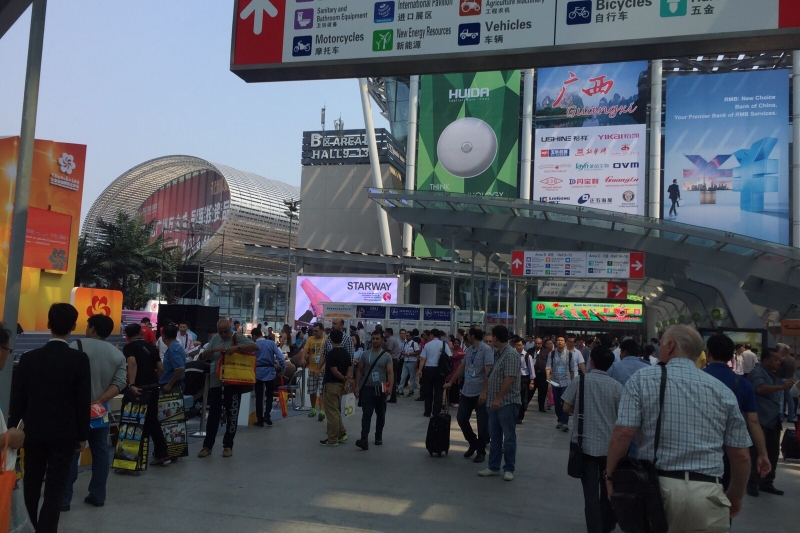 Feira de Cantão é realizada em Guangzhou, cidade localizada no Sul da China 