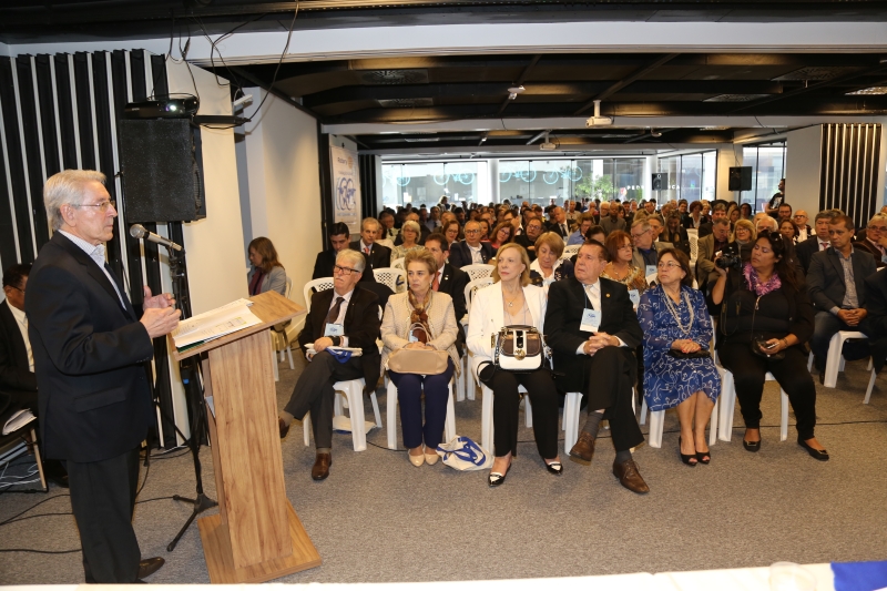 Côrte participou da conferência anual do Rotary Club, este ano realizada em Palhoça (Foto: Marcus Quint)