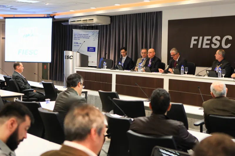 Encontro destacou a importância da propriedade intelectual e da proteção do conhecimento produzido no País (Foto: Filipe Scotti)