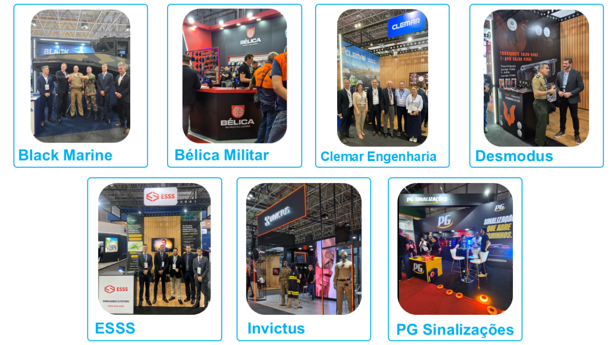 Empresas catarinenses na LAAD