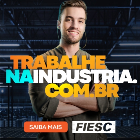 A indústria é o melhor caminho para você crescer e mudar de vida. Faça parte de um setor inovador e tecnológico! Clique aqui e saiba mais